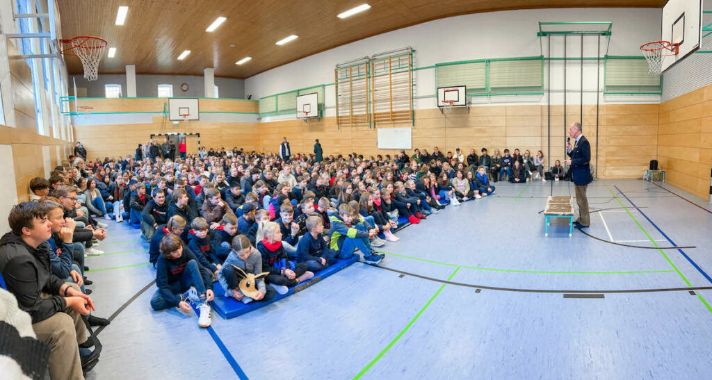 Vorstellung der SchulsprecherKandidaten Klosterschule Roßleben